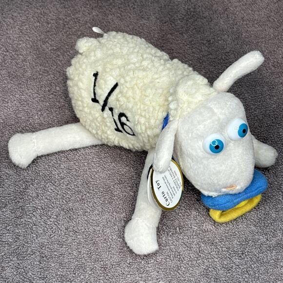 Serta Curto Toy Plush Counting Sheep 1/16 Lamb 5.25" Baby Binky Advertising - Picture 1 of 9